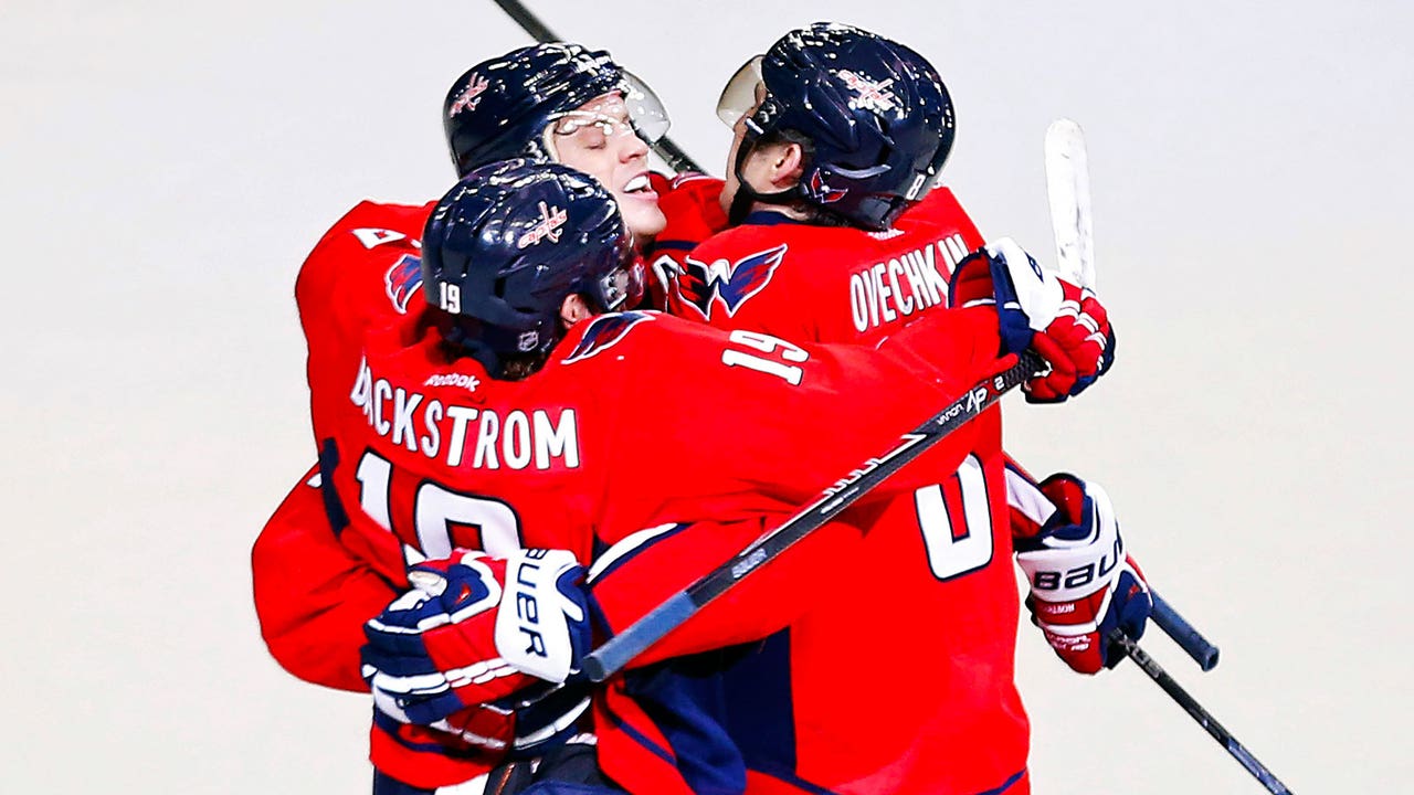 Ovechkin scores in OT as Caps top Red Wings
